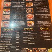 Menu 2/2  at Gold Taco - Roma Norte in Mexico City