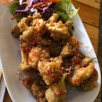 Spicy cauliflower wings at Taste from Heaven in Chiang Mai