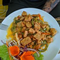 Panang curry at Taste from Heaven in Chiang Mai