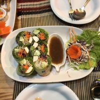 Fresh rolls at Taste from Heaven in Chiang Mai