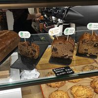 Selection of banana breads   at Couleur Café in Barcelona