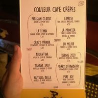 Crêpes at Couleur Café in Barcelona