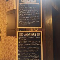 Signs at Couleur Café in Barcelona