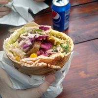  at Falafel Corner in Cardiff