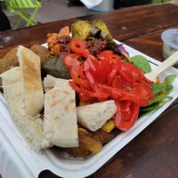  at Falafel Corner in Cardiff