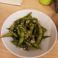 Salted edamame at Vegan Ramen Shop - Mokotów in Warsaw