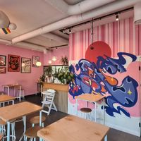 Inside at Vegan Ramen Shop - Mokotów in Warsaw