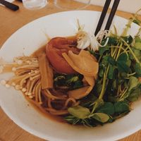 Clear shoyu at Vegan Ramen Shop - Mokotów in Warsaw