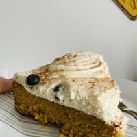 Carrot cake   at Verdura in Metz