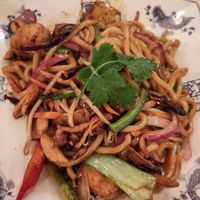 Vegan noodles with tofu! at Wok Inn in Blackpool