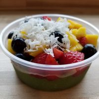 Vegan green bowl in kids size at SoBol in East Meadow