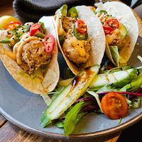 cauliflower tacos at The Oakwood in Glossop