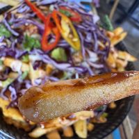 Vietnamese fries  at The Oakwood in Glossop