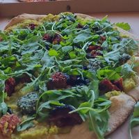 Pizza Vegana at Cafe & Restaurant Kennidi in Salzburg
