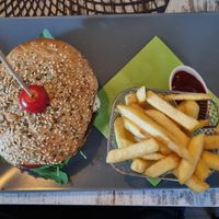 A cute lovely place with nice vegan options and great service. Recommended! at Cafe & Restaurant Kennidi in Salzburg