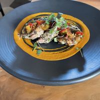 Crab cakes at Althea in Chicago