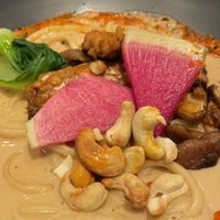 Spicy udon noodles  at Althea in Chicago