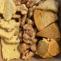 Cheeses and candied nuts  at Althea in Chicago