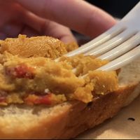 Soft spreadable cheese  at Althea in Chicago