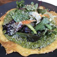 Chickpea tortilla at Althea in Chicago