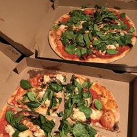 All vegan pizzas  from the menu  at Pizza Mono in Darmstadt