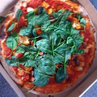 Vegane Pizza at Pizza Mono in Darmstadt