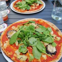 Vegane Gemüsepizza at Pizza Mono in Darmstadt