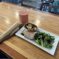 Vegan Burrito   at Restoration Cafe in Manchester