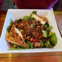 Paleo with lemon tofu at Restoration Cafe in Manchester