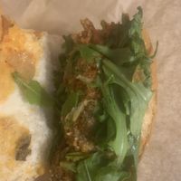 Mushroom meatball Sammy!  🤤 at Restoration Cafe in Manchester