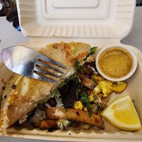 Breakfast mulita. at VeggyJess in Vista