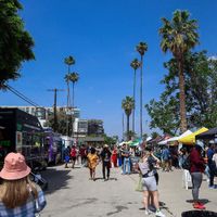  at Vegan Exchange Weekly Market in North Hollywood