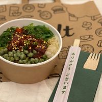 HAWAII poke bowl with quinoa  at MakaMaka in Split