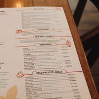 Menu 🌱 at MakaMaka in Split