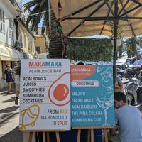 Menu at MakaMaka in Split