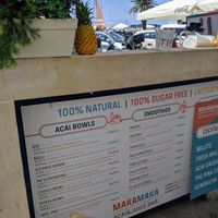 Menu at MakaMaka in Split