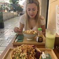 2 Poké bowls, an iced almond latte at MakaMaka in Split