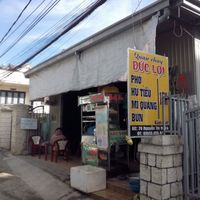 Front side of restaurant. at Duc Loi in Da Lat