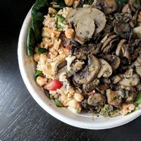 Vegan Bowl at Roots Natural Kitchen in Richmond