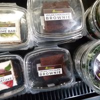 Some To-Go food: vegan desserts and kale slaw at Delicious Raw Kitchen and Juice Bar - Pine Ridge Rd in Naples