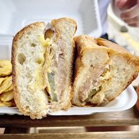 Vegan sandwich  at Vegan Cuban Cuisine in Miami