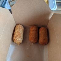 Ham croquettes at Vegan Cuban Cuisine in Miami