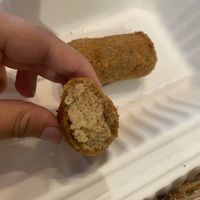 ham croqueta at Vegan Cuban Cuisine in Miami