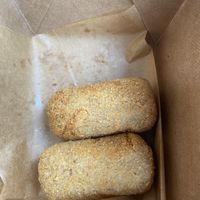 Croquetas ham at Vegan Cuban Cuisine in Miami