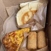 A box platter I ordered but cannot remember name at Vegan Cuban Cuisine in Miami