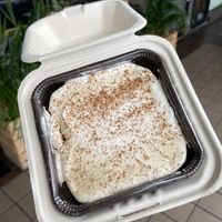 Trea leches at Vegan Cuban Cuisine in Miami