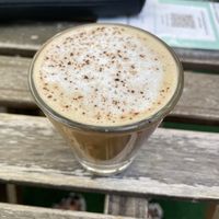 Cortadito with oat milk  at Vegan Cuban Cuisine in Miami