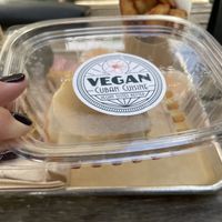 Flan😋  at Vegan Cuban Cuisine in Miami