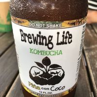 Really good local kombuchas   at Vegan Cuban Cuisine in Miami