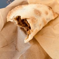 Baked beef empanada  at Vegan Cuban Cuisine in Miami